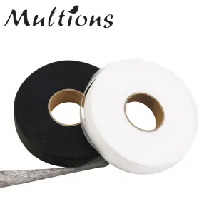 100m Double Side Iron On Hemming Tape Fabric Fusing Adhesive Tape Hem Tape Web Fusible Bonding Lace Trim Sewing Accessories