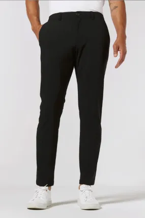 7Diamonds Zuma Chino Pants for Men in Black | STP-1288 BLACK