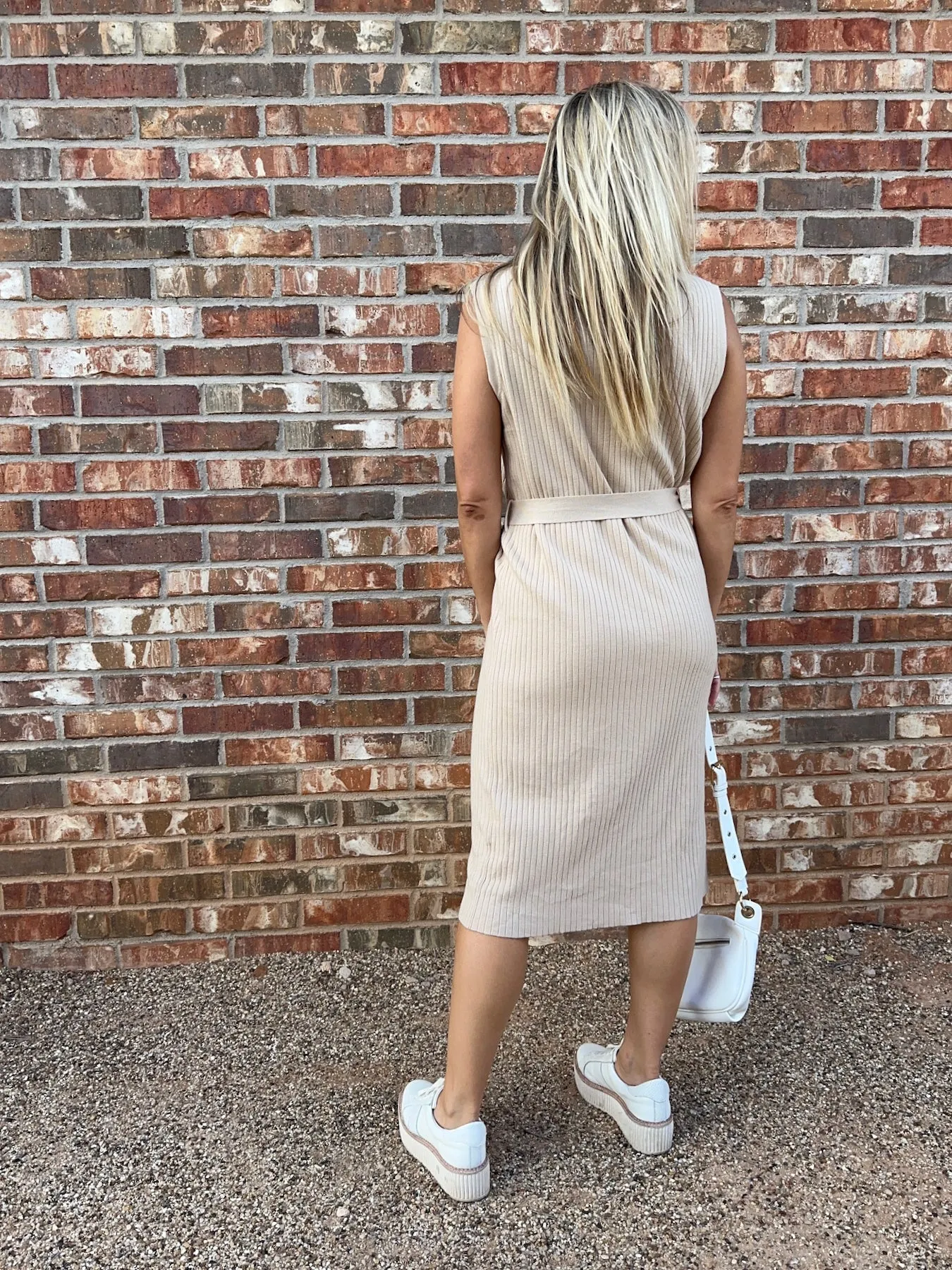 Add Some Style to Your Business Midi Sweater Dress