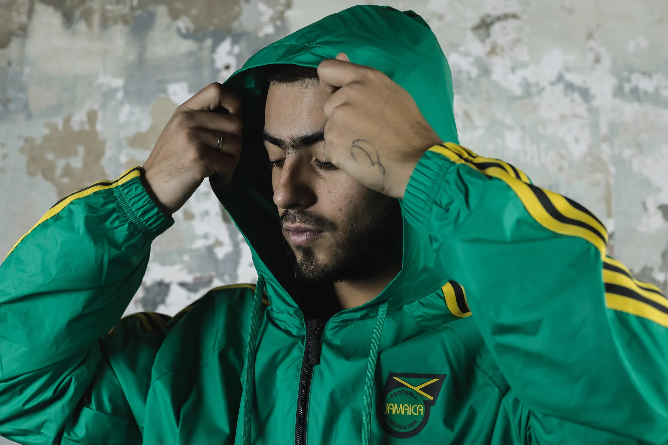 adidas Jamaica Beckenbauer Windrunner