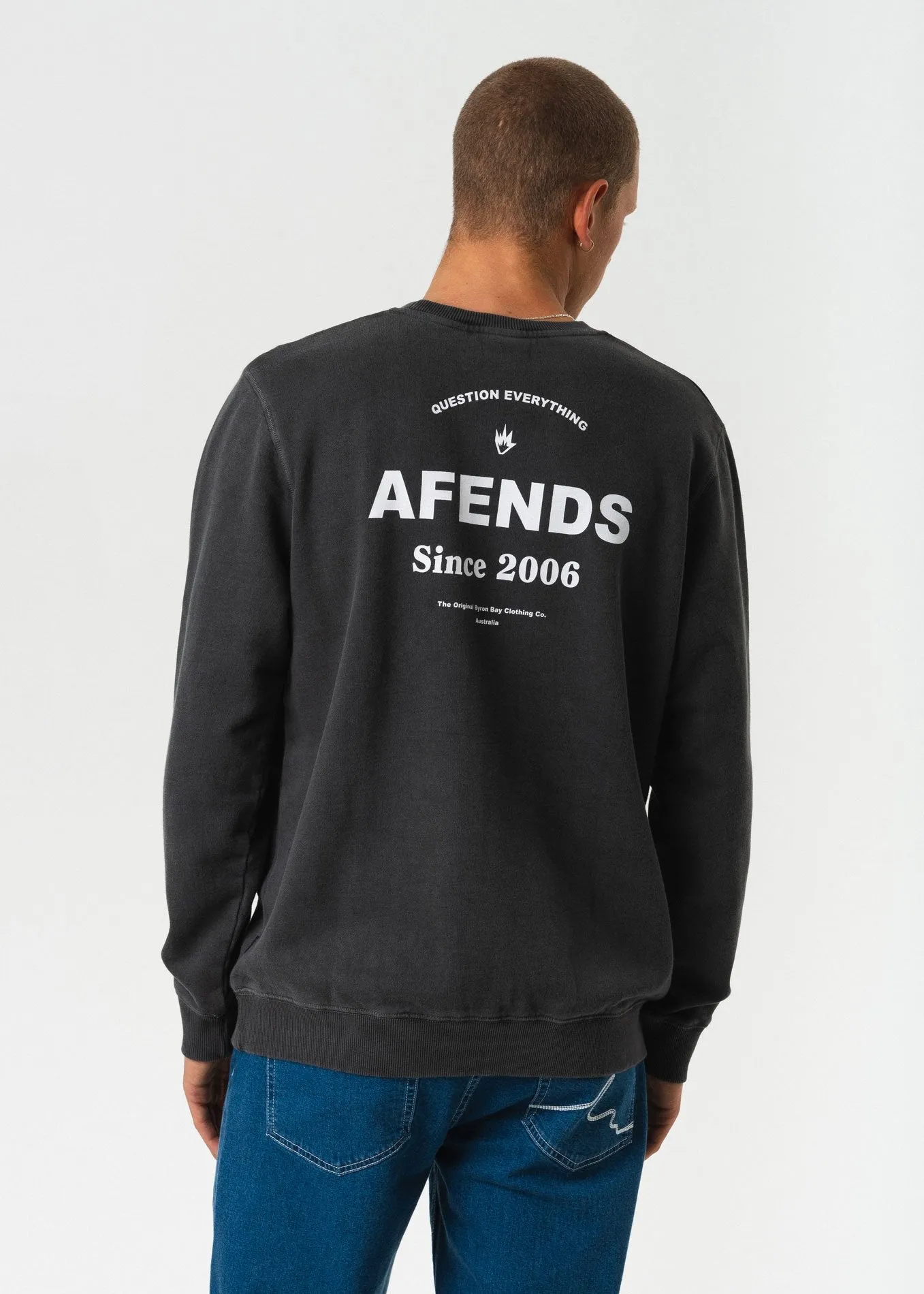 Afends Mens OG - Crew Neck