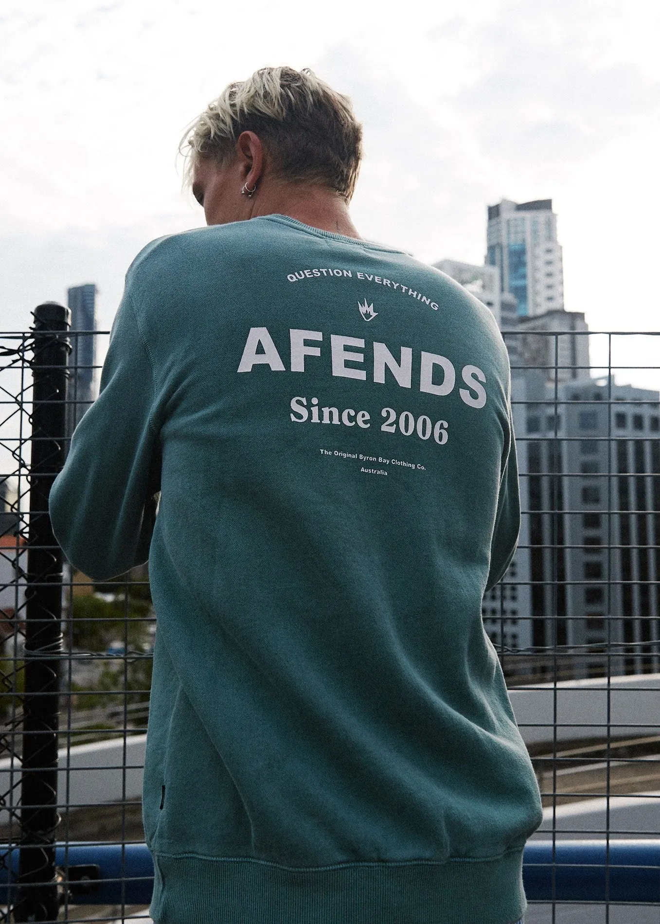 Afends Mens OG - Crew Neck