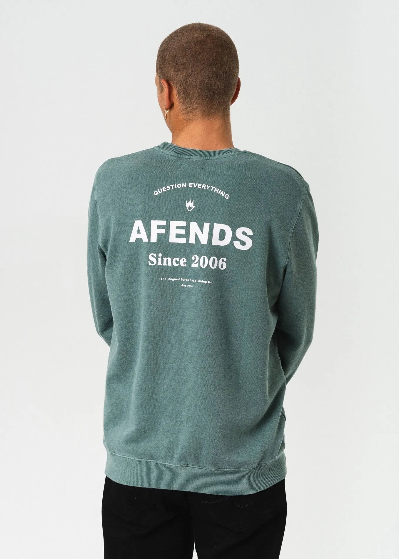 Afends Mens OG - Crew Neck