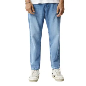 Afends Ninety Twos Hemp Denim Relaxed Fit Jeans - Worn Blue