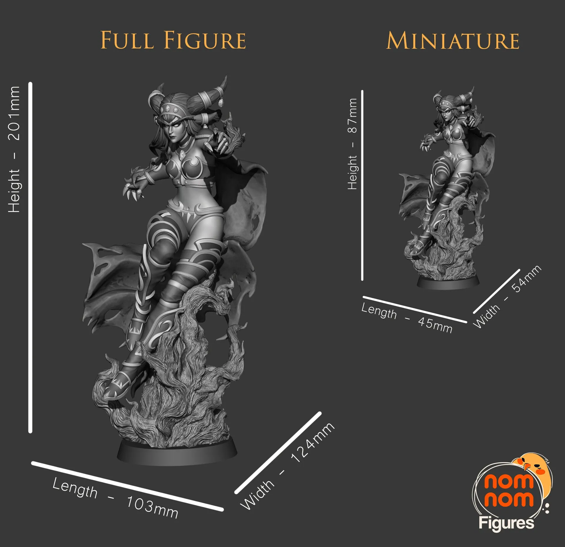 Alexstrasza - World of Warcraft Printed Model by Nomnom Figures