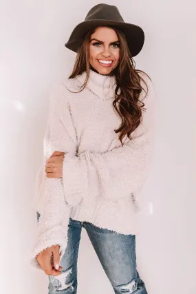 Arctic Evening Knit Sweater in Natural