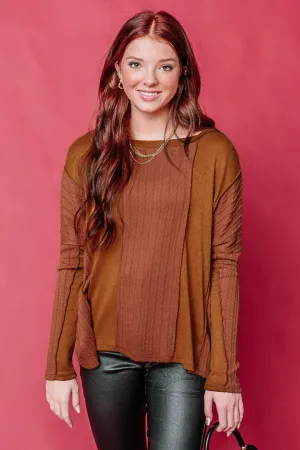 As It "Seams" Hacci Top | Rust