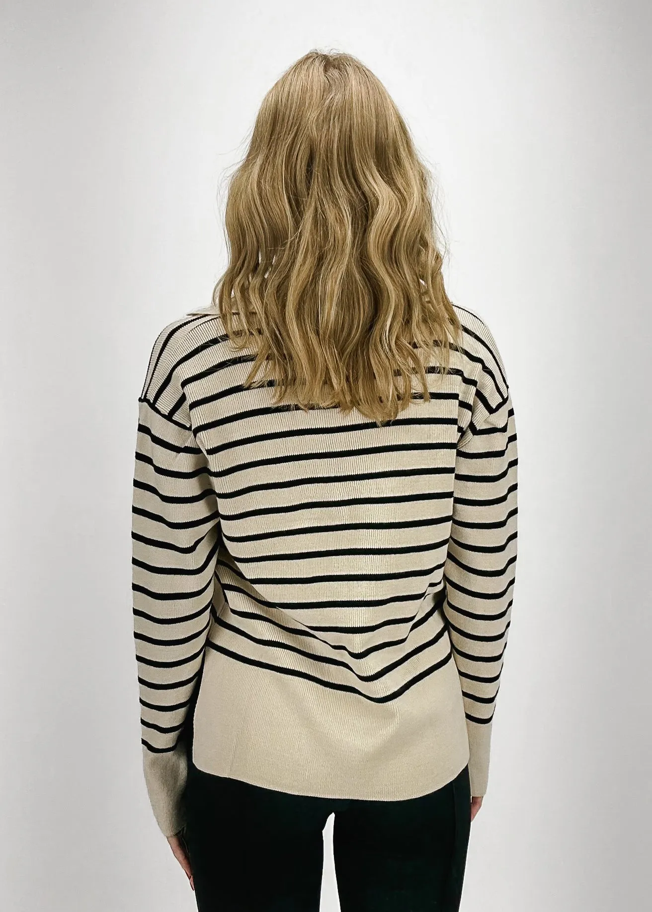 Astrid Cammie Striped Sweater