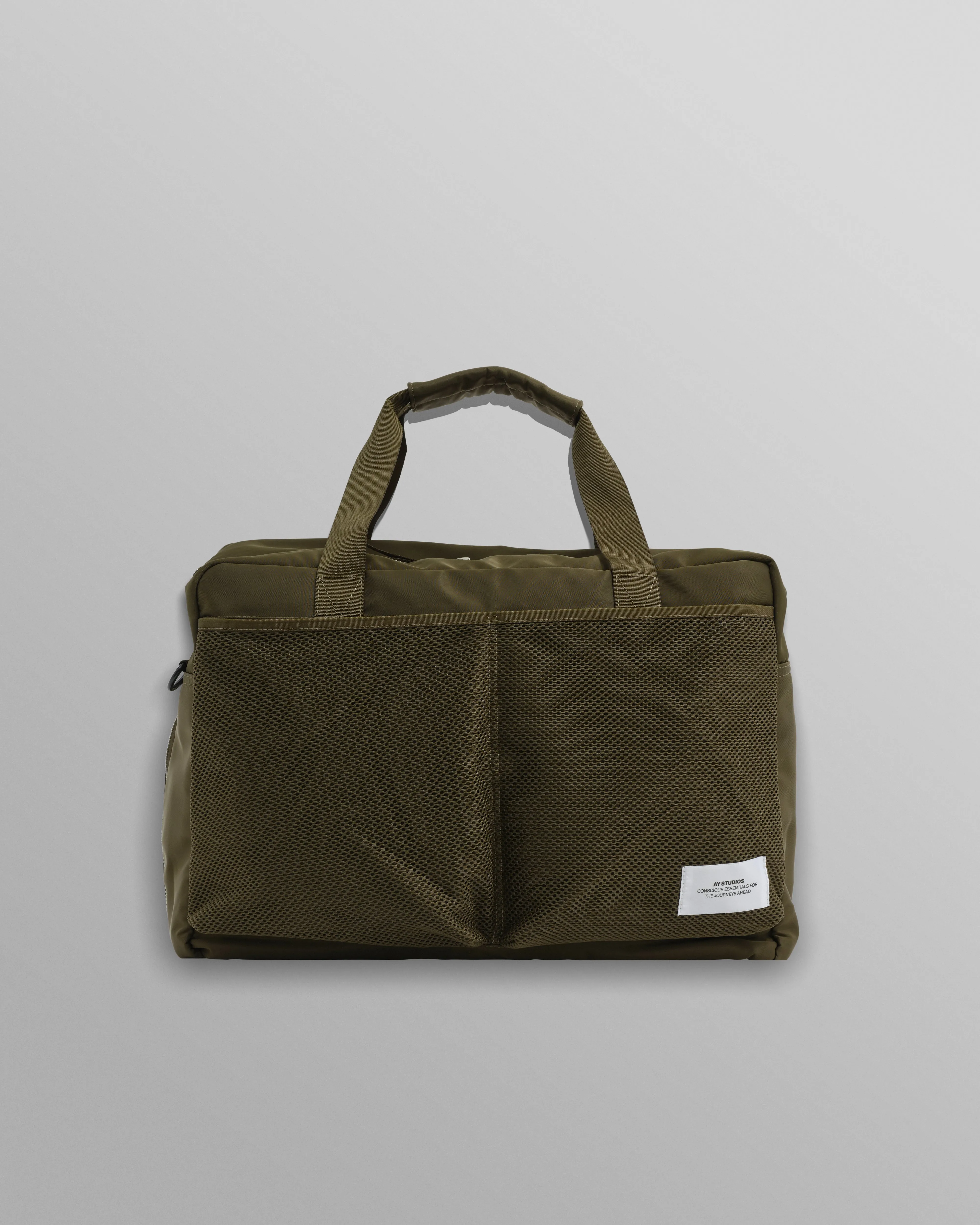 AY Studios - Army Green Water-Resistant Weekend Bag