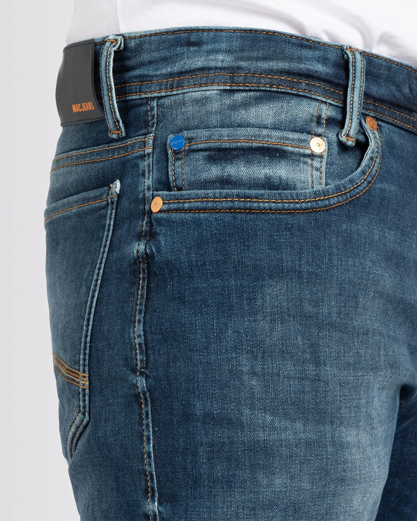 BEN SELECTED JEANS - DARK BLUE AUTHENTIC