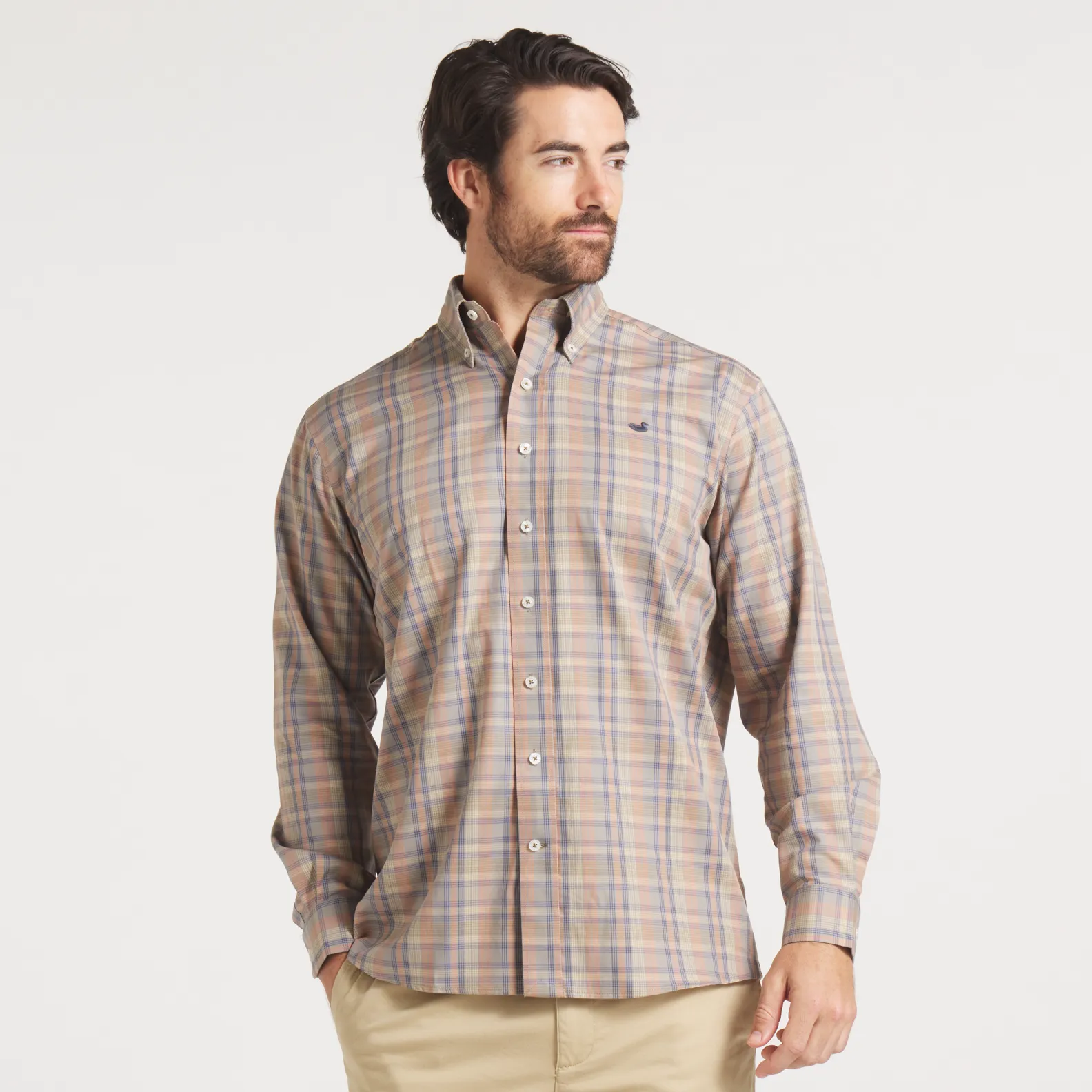 Benton Grid Dress Shirt