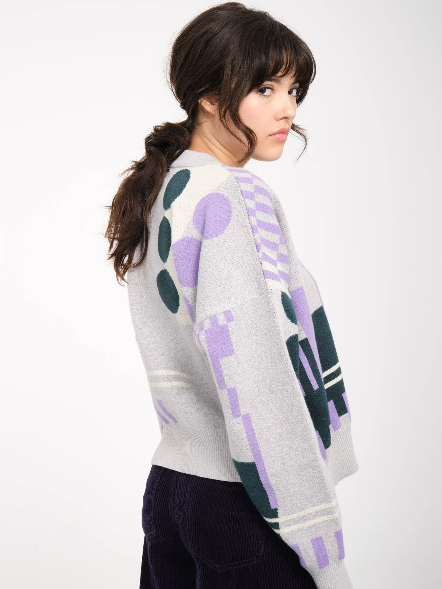 Bohausweater Sweater - HEATHER GREY