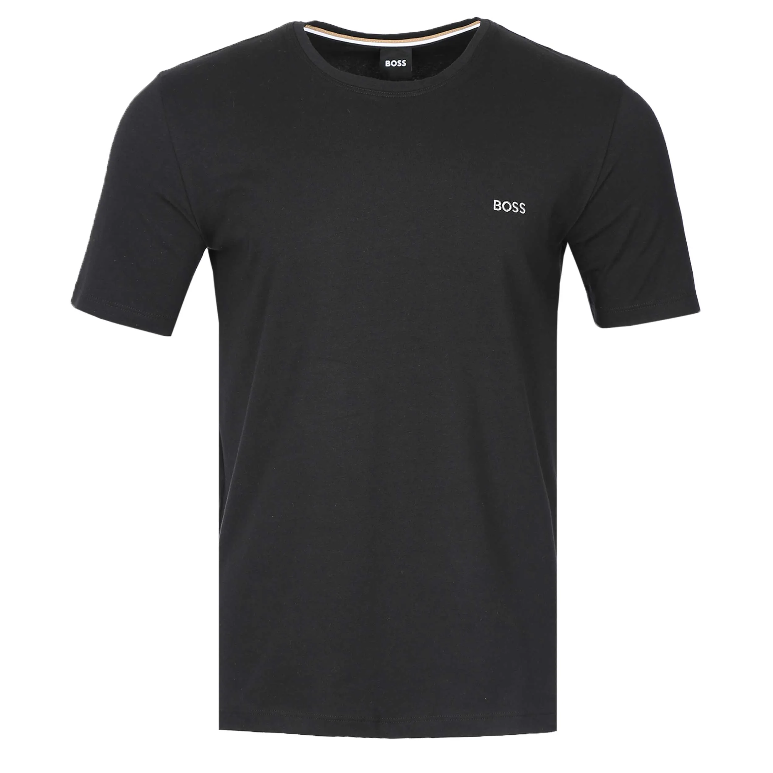 BOSS Mix & Match T Shirt R T Shirt in Black