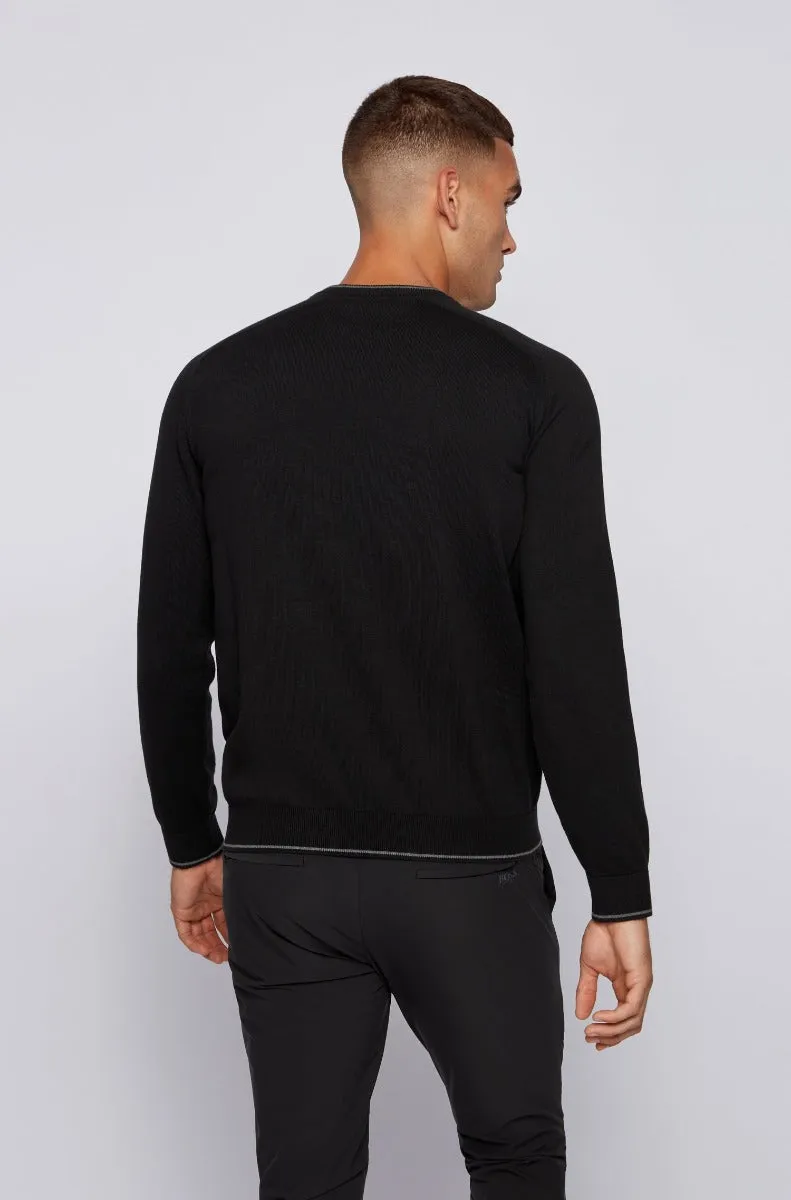 BOSS Rovan Knitwear in Black