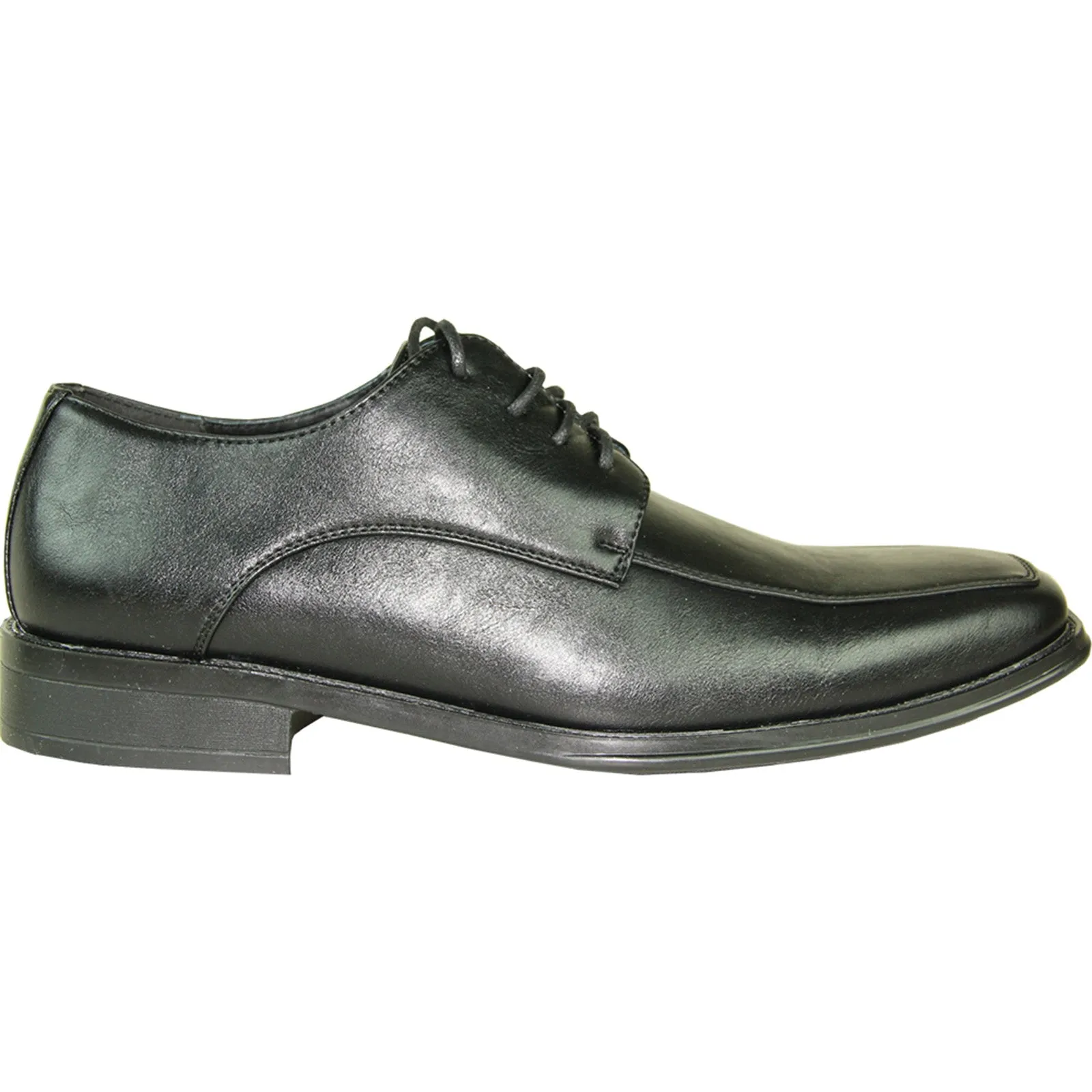 BRAVO Men Dress Shoe MILANO-2 Oxford Shoe Black