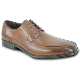 BRAVO Men Dress Shoe MILANO-3 Oxford Shoe Brown