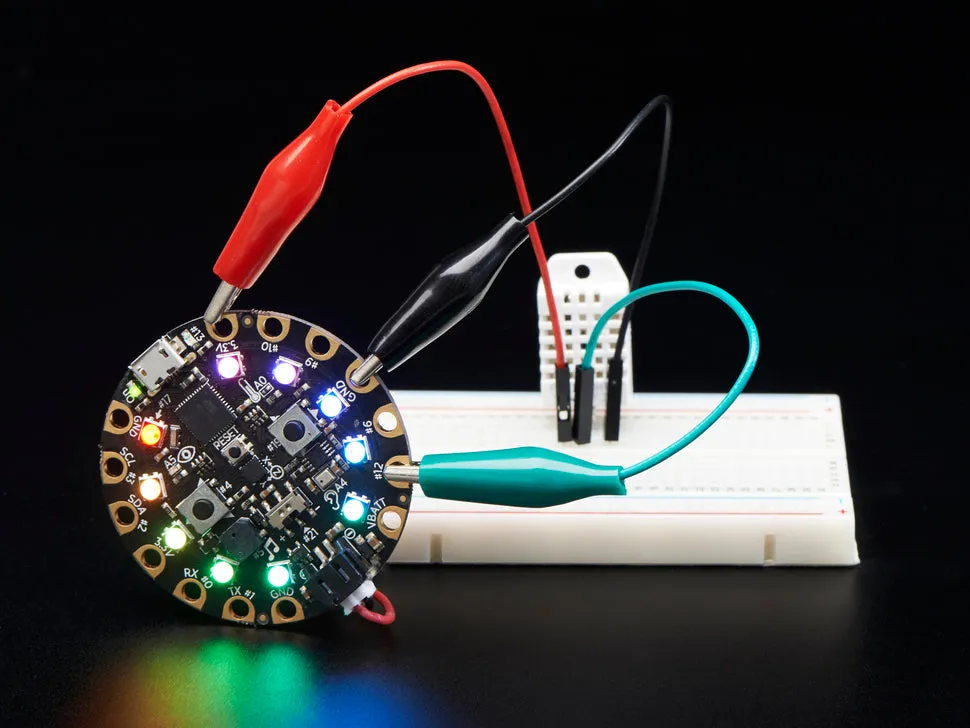 Breadboard - 400 Tie Points, Solderless, Interlocking, and Self-adhesive