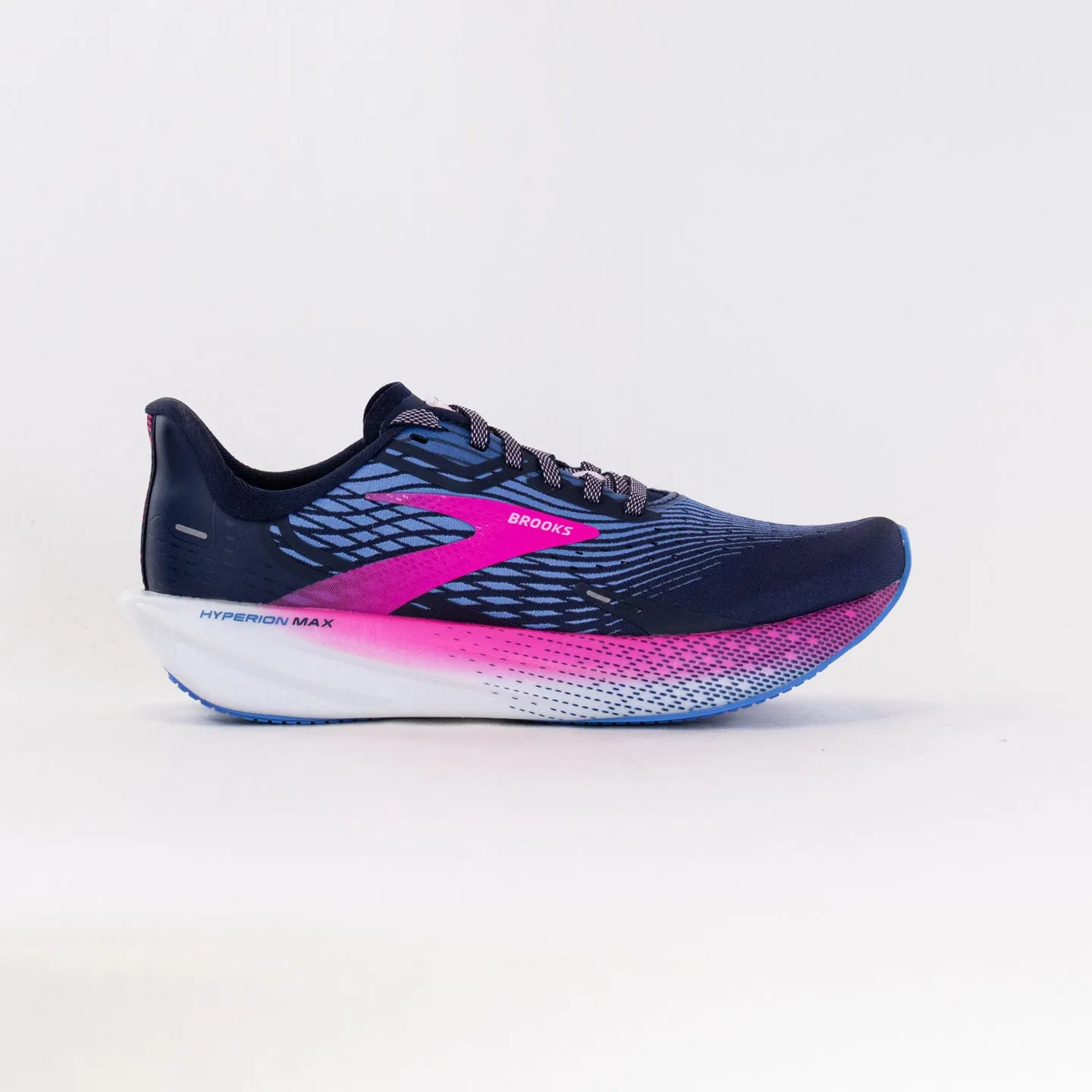 Brooks Hyperion Max (Women's) - Peacoat/Marina Blue/Pink Glo