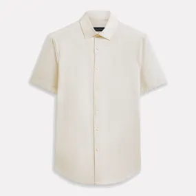 BUGATCHI OOHCOTTON® Miles Short Sleeve Shirt / Caramel