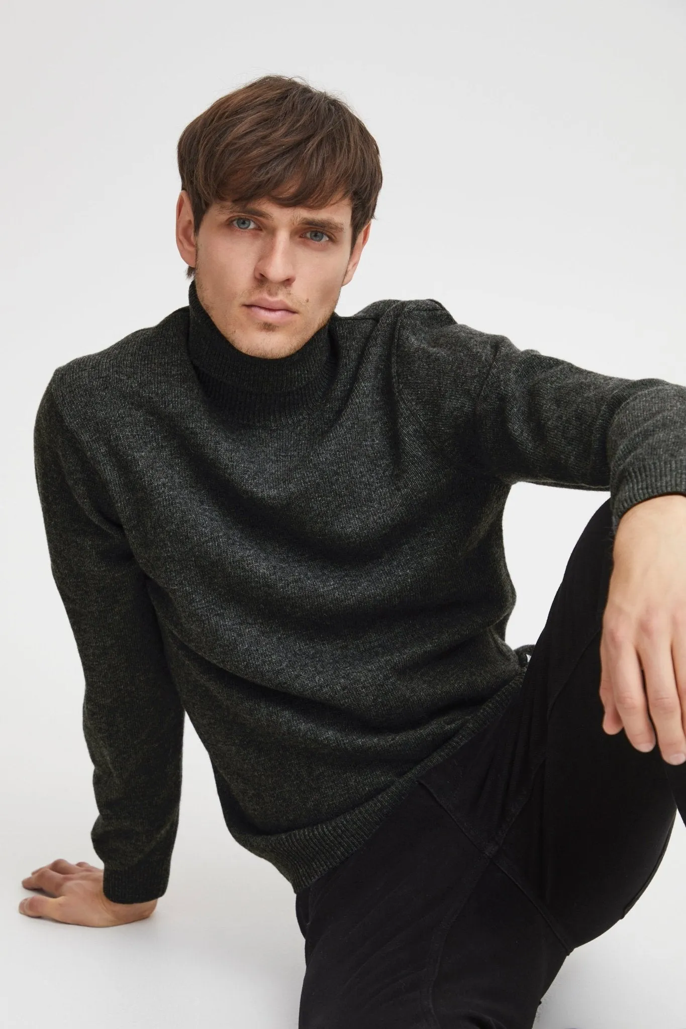 CASUAL FRIDAY - CFKARL Roll Neck Bounty Knit - 20503971