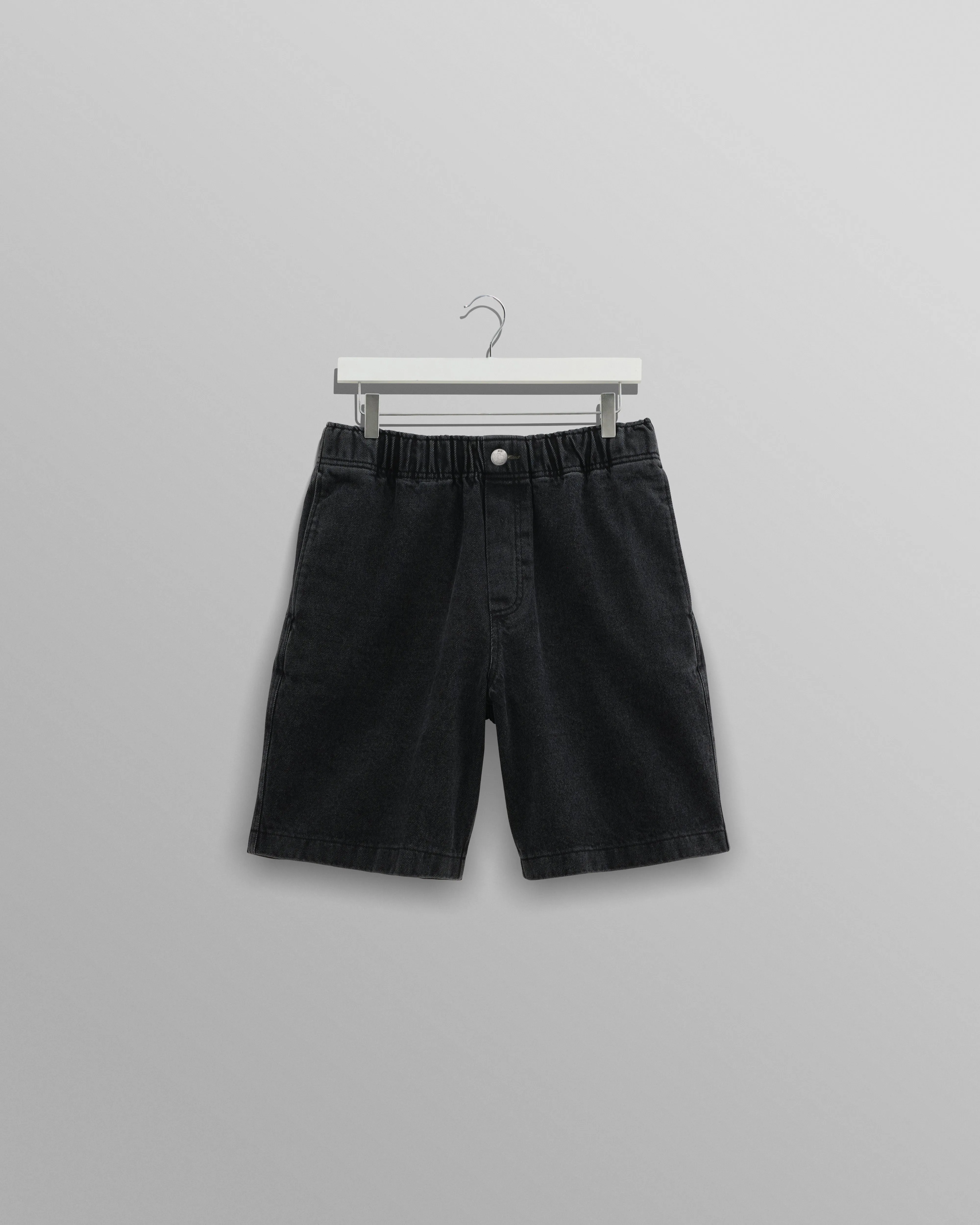 Cedar Shorts Black Denim