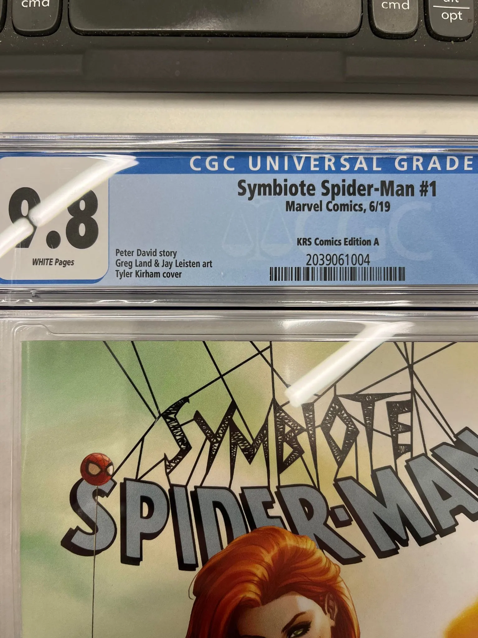 CGC 9.8 Symbiote Spide-Man #1 KRS Comics Edition A Mary Jane Cover 2019