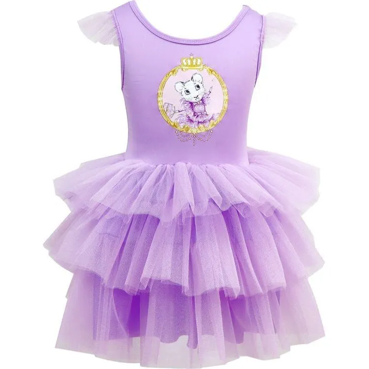 Claris The Secret Crown Fashion Dress in Lilac - Size 3-4 Years