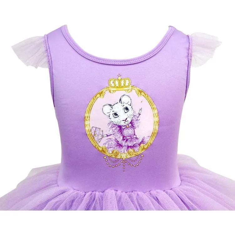 Claris The Secret Crown Fashion Dress in Lilac - Size 3-4 Years