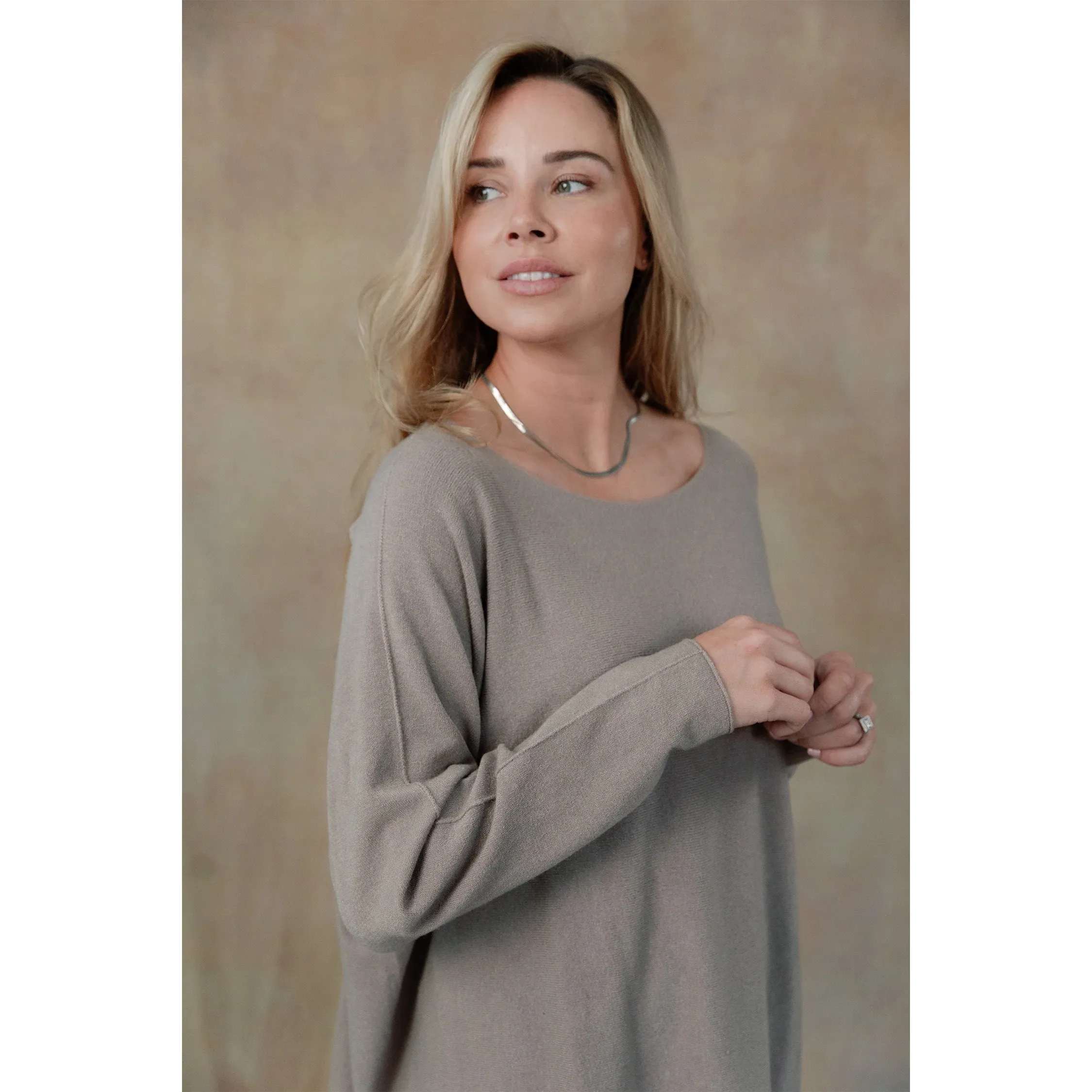 Cobblestone Living Daniella Boatneck Sweater