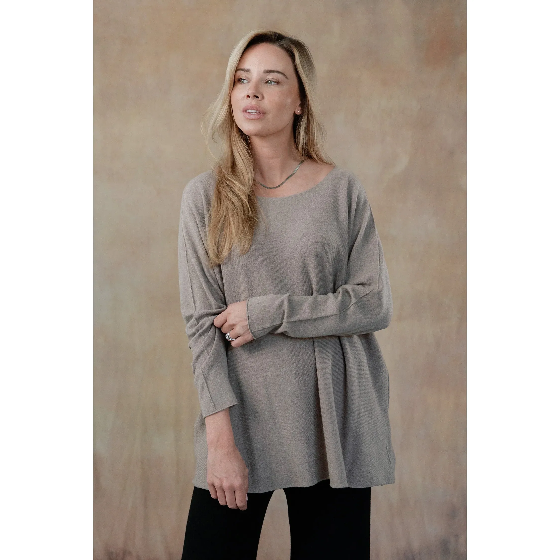 Cobblestone Living Daniella Boatneck Sweater