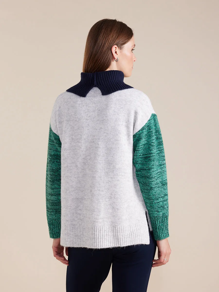 Colour Block Sweater