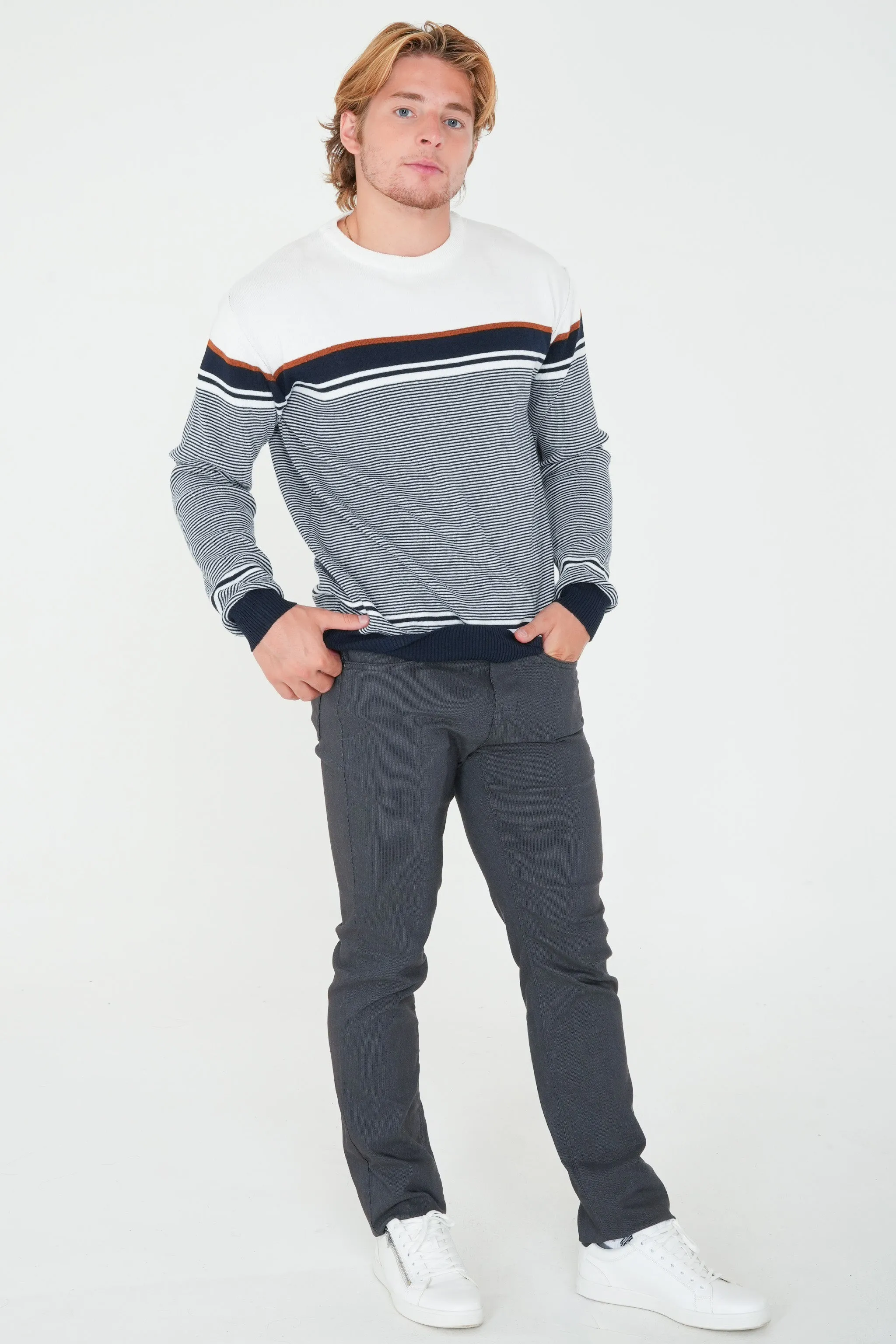 Crew-Neck Sweater