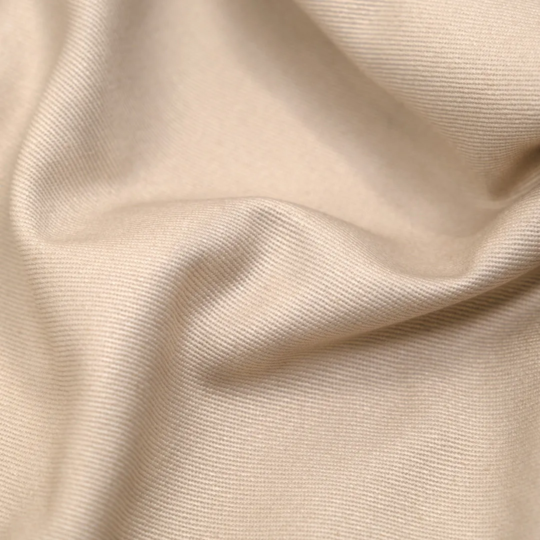 Crisp Cotton Chino Twill - Parchment