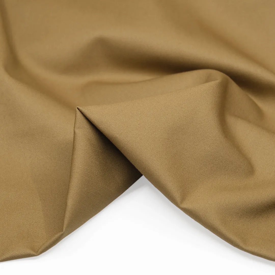 Crisp Cotton Chino Twill - Porcini