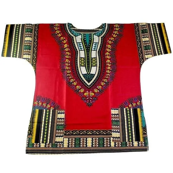 Dashiki fashion design African traditional printed 100% cotton Dashiki T-shirts for unisex Tribal Ethnic Succunct Hippie 2019