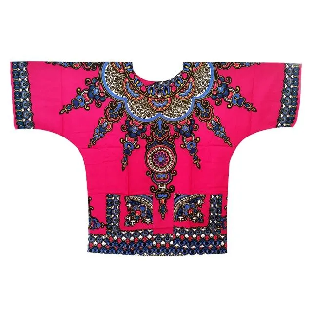 Dashiki fashion design African traditional printed 100% cotton Dashiki T-shirts for unisex Tribal Ethnic Succunct Hippie 2019