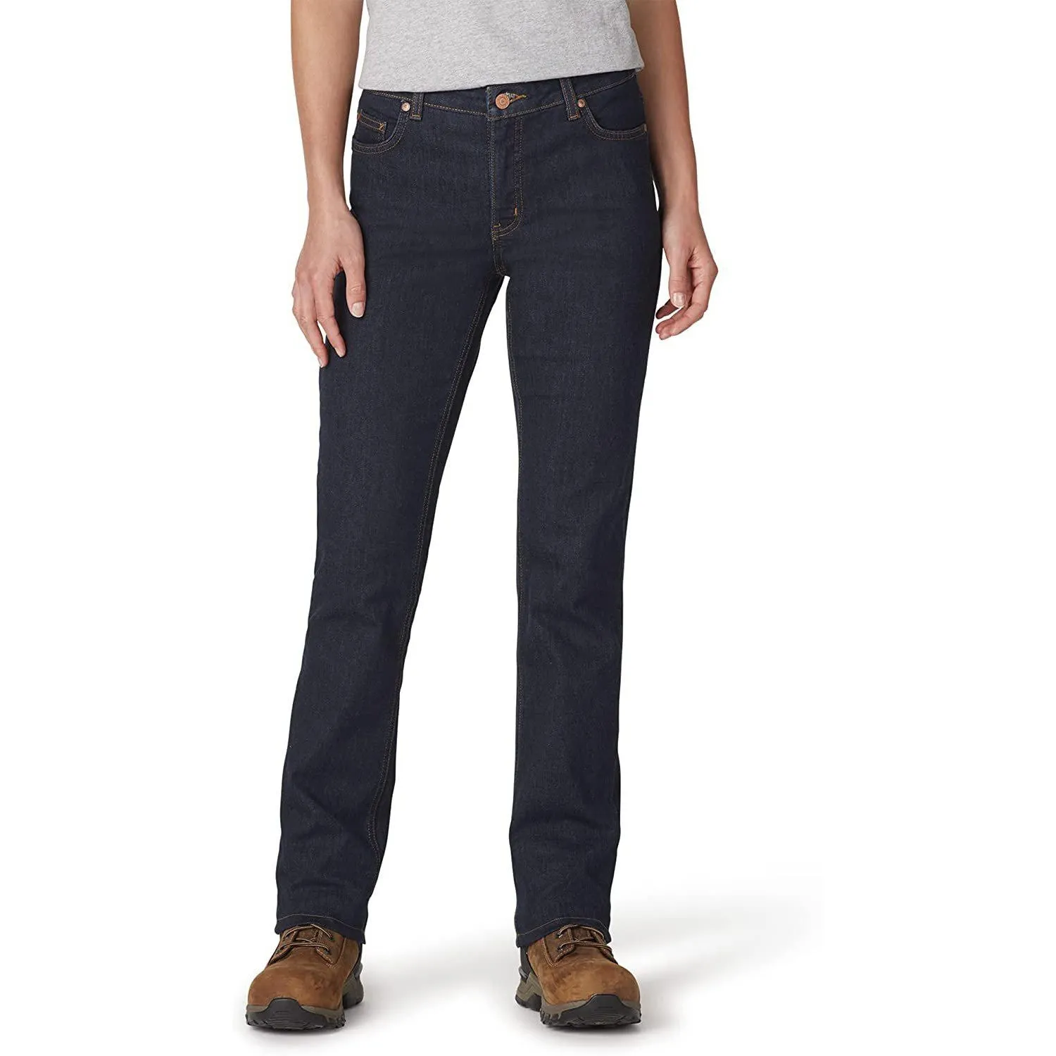 Dickies Women's Perfect Shape Denim Jean-Straight Stretch