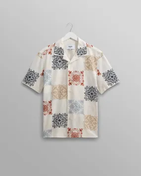 Didcot Shirt Multi Ornate Squares