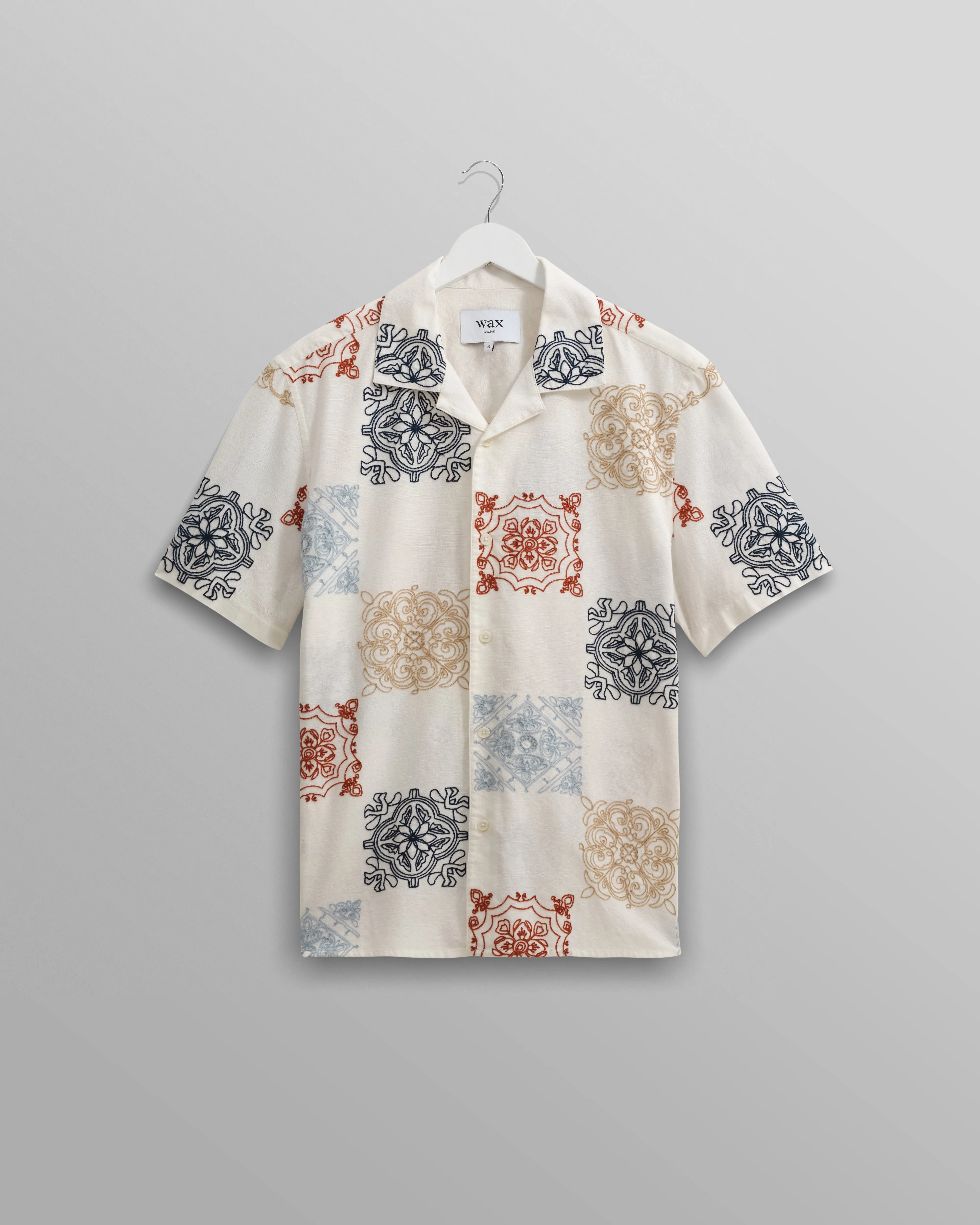 Didcot Shirt Multi Ornate Squares