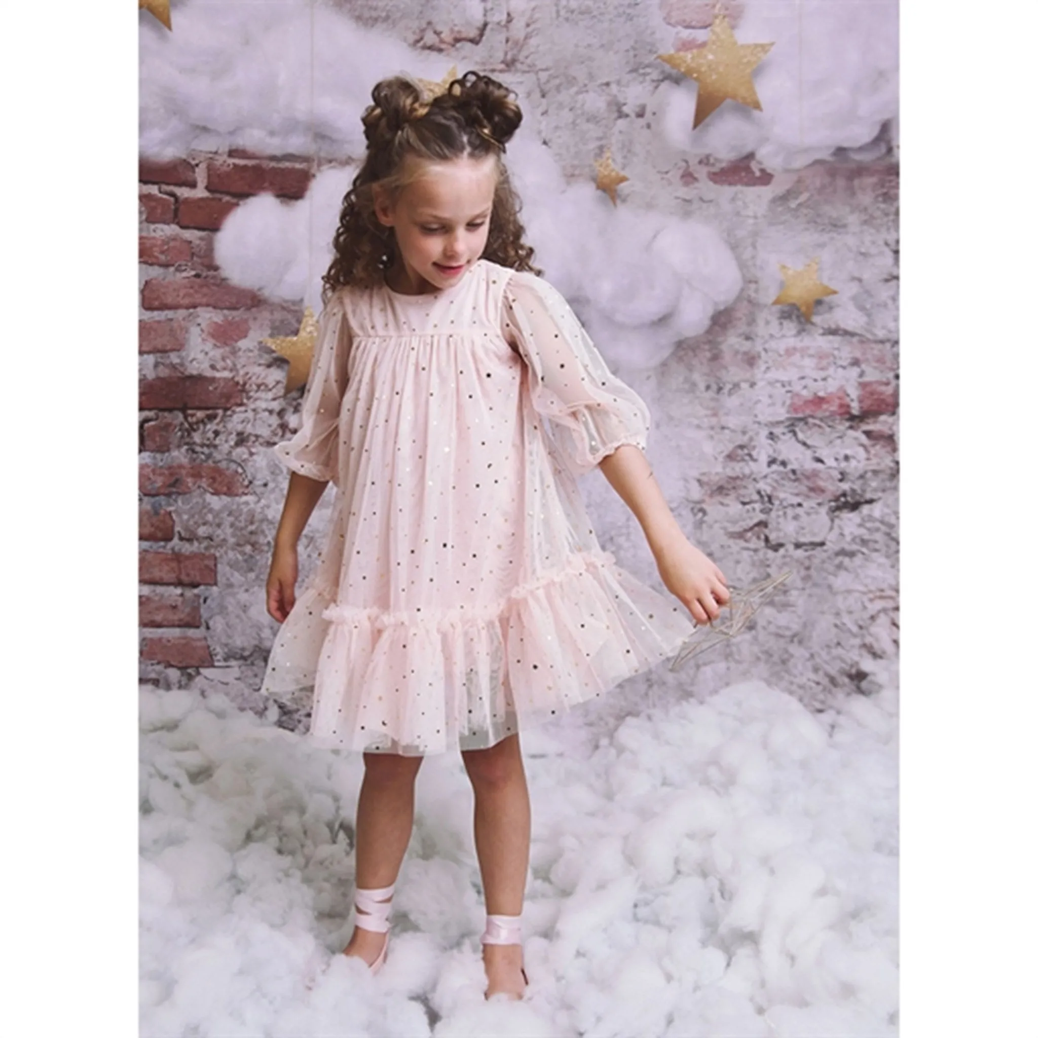 Dolly by Le Petit Tom Empress Tulle Dress Ballet Pink