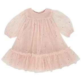 Dolly by Le Petit Tom Empress Tulle Dress Ballet Pink