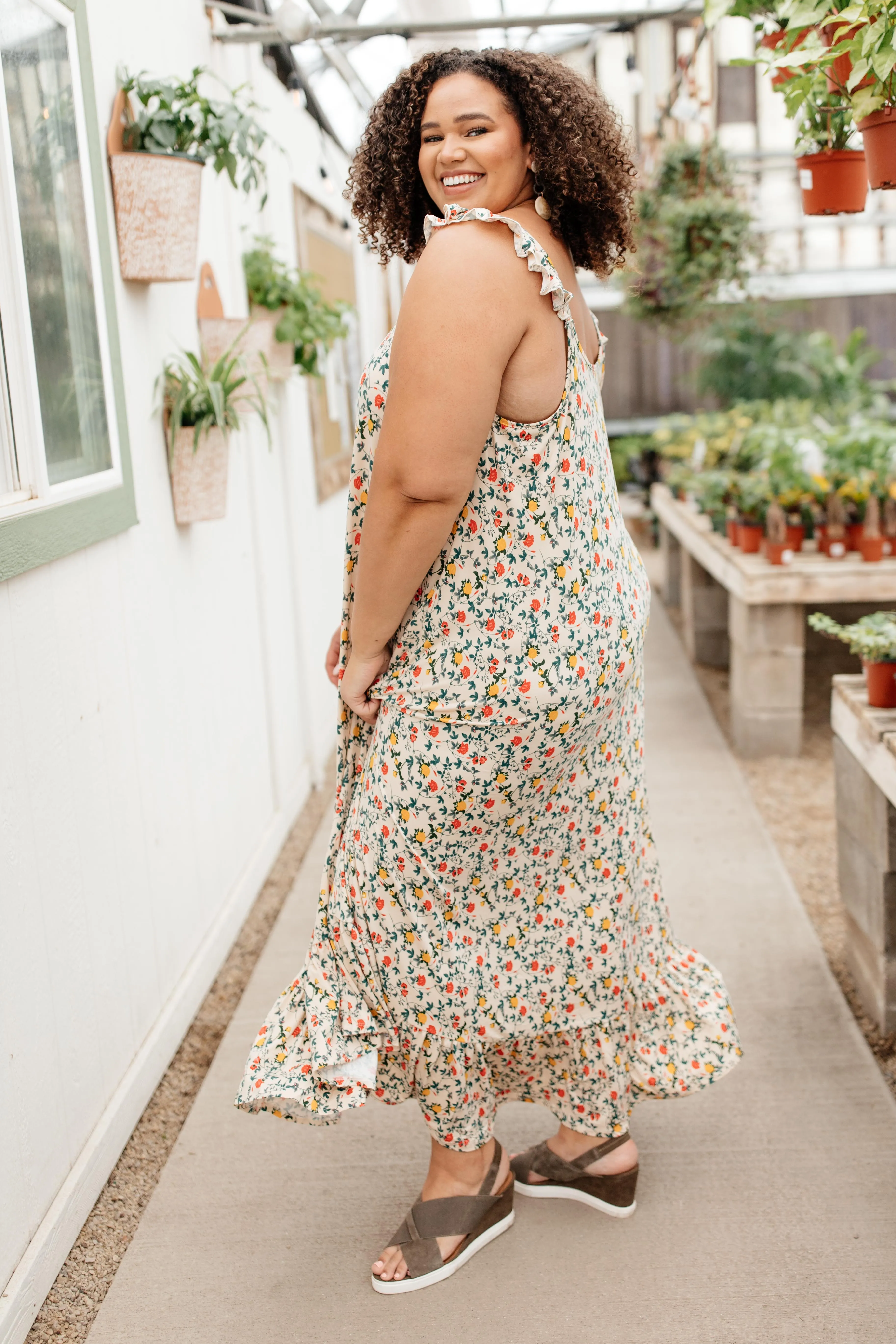 Dream Getaway Dress in Ivory