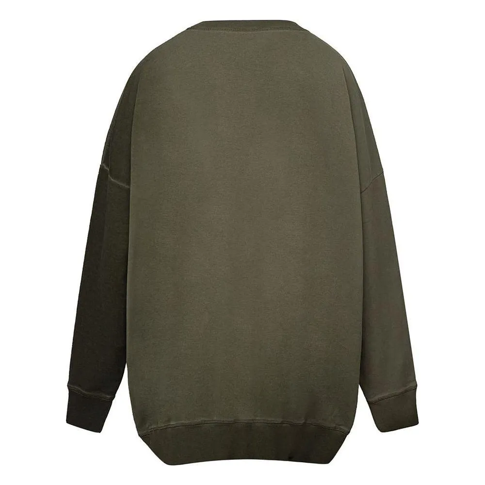 Dsquared² Green Cotton Sweater