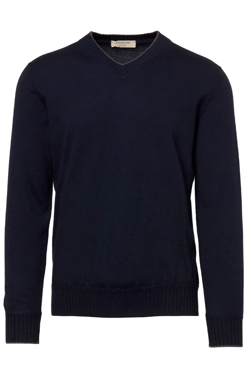 Duvet Cashmere V-Neck Sweater