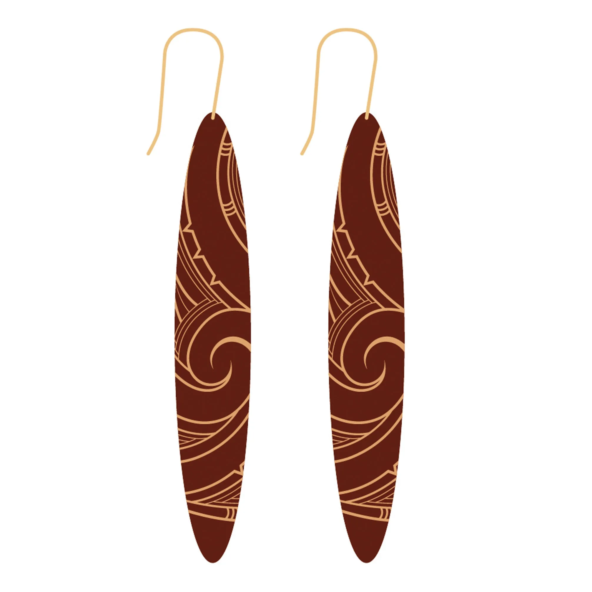 Earring Set - Kowhaiwhai