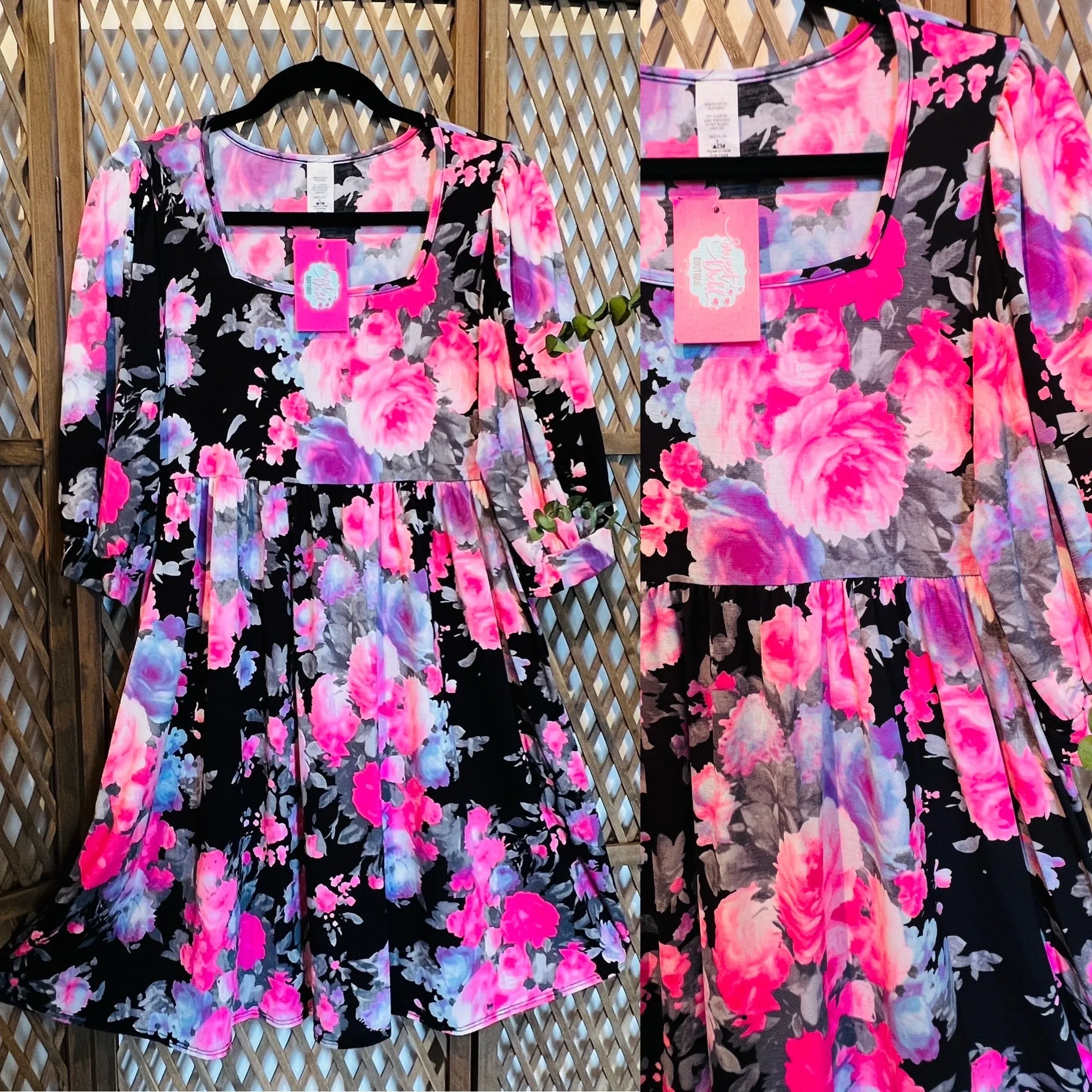 Floral Swing Dress