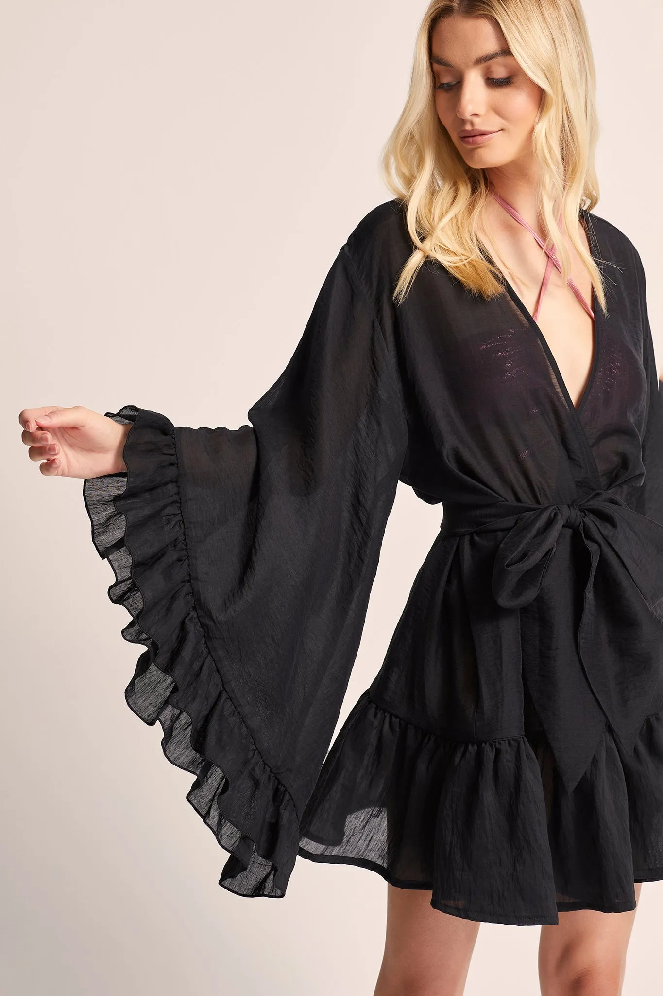 Fontana Kimono - Black