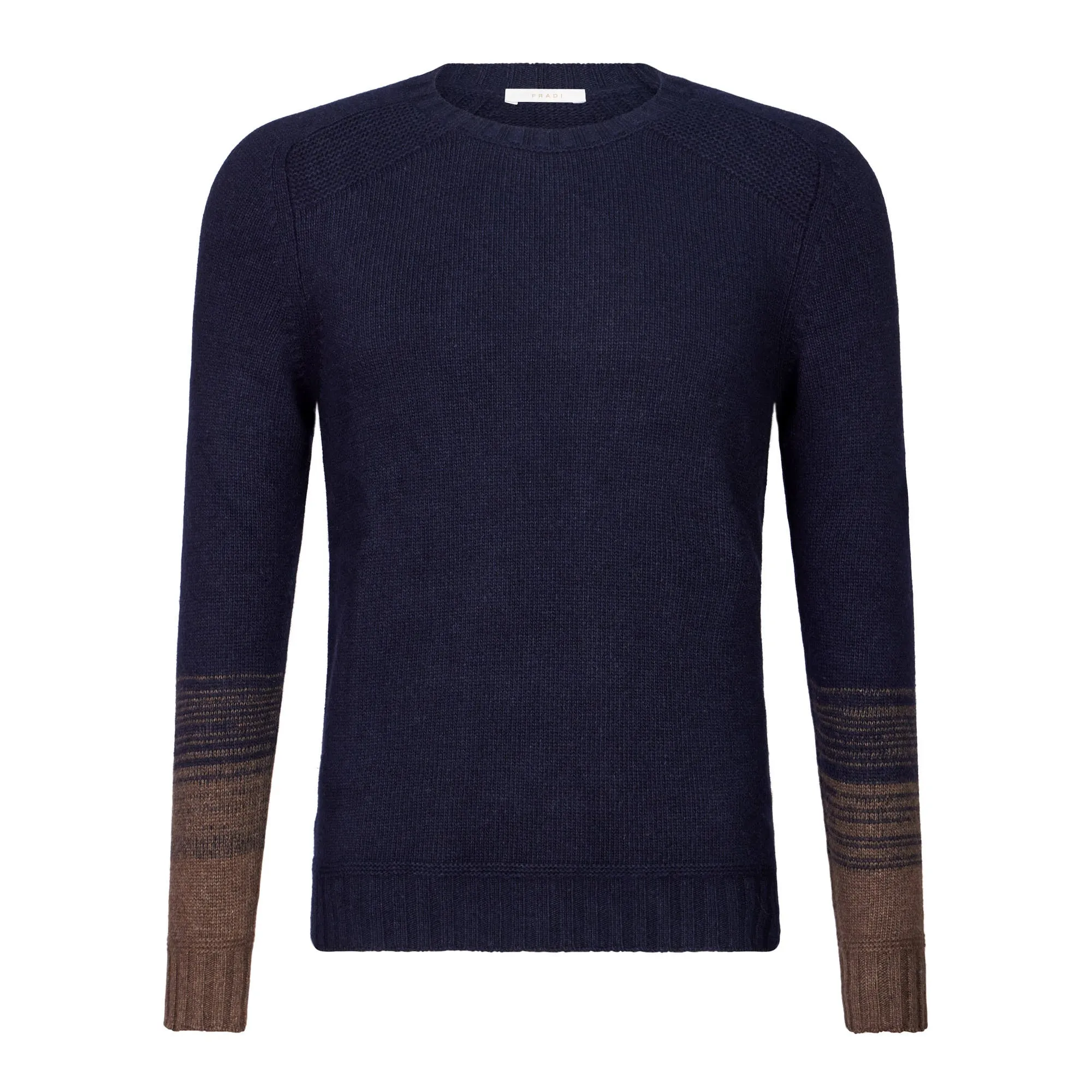 FRADI Maglia/ Sweater Uomo NAVY/BROWN