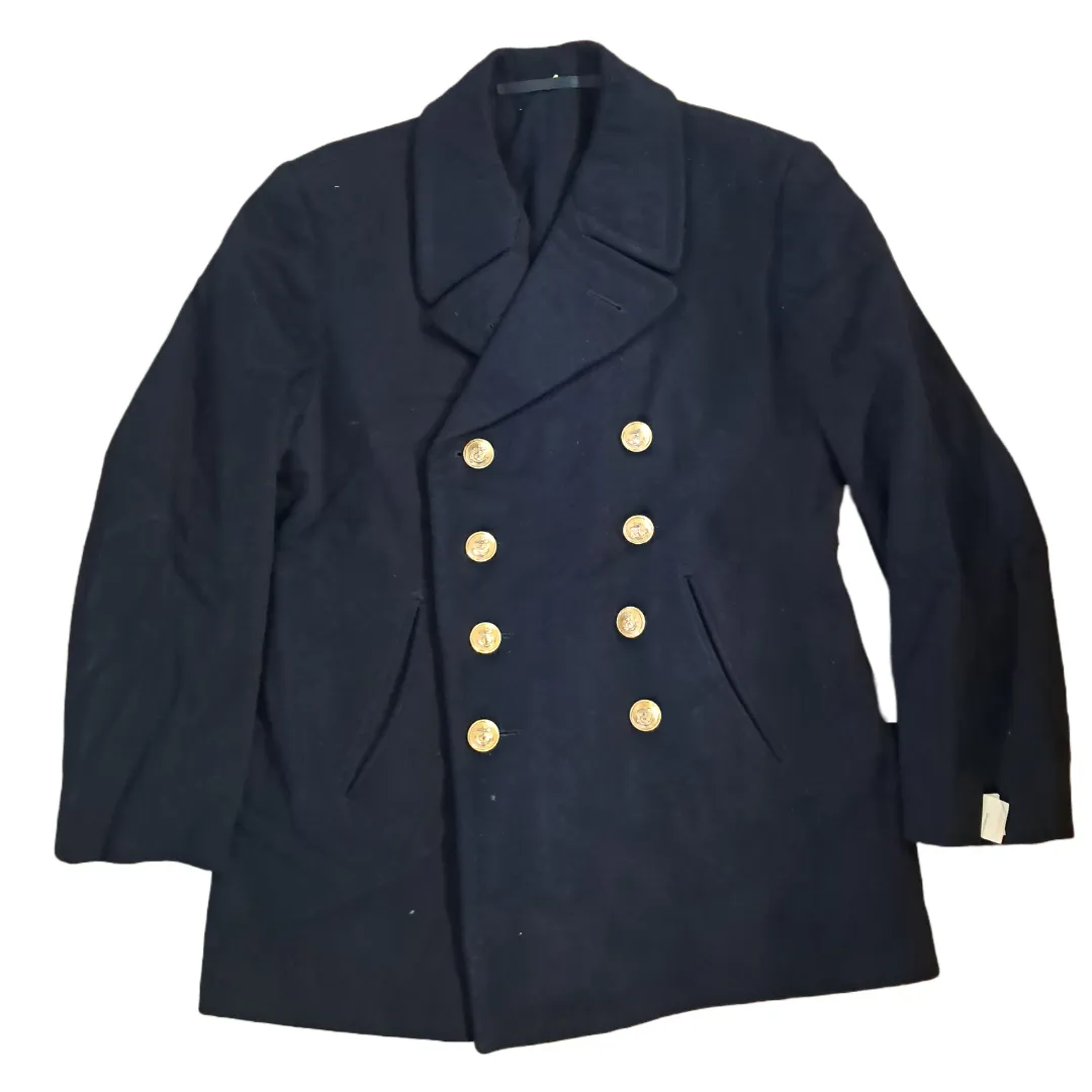 German Wool Naval Peacoat