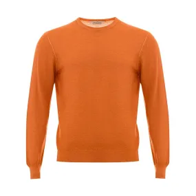 Gran Sasso Orange Wool Sweater